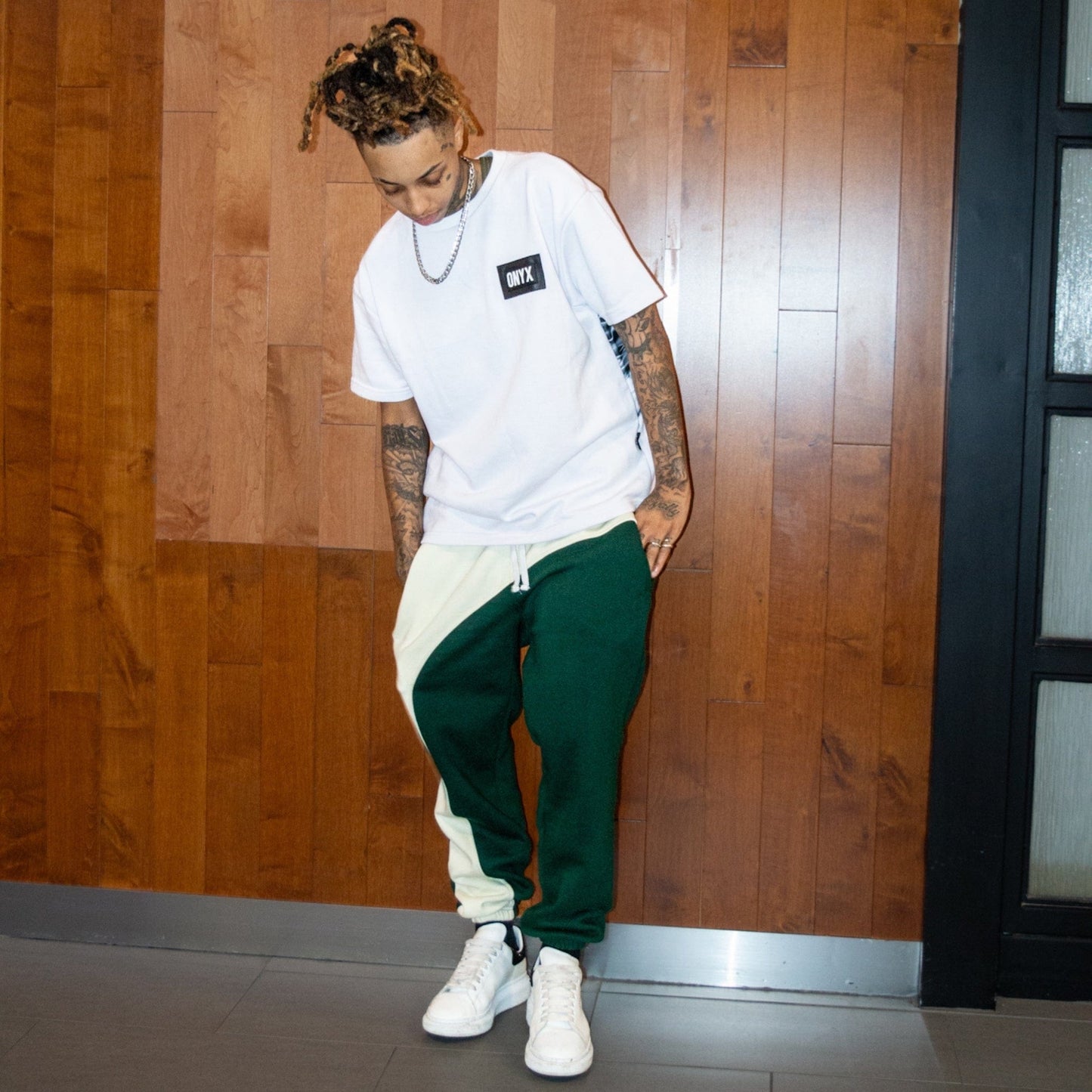 PHOENIX SWEATPANTS OLIVE GREEN