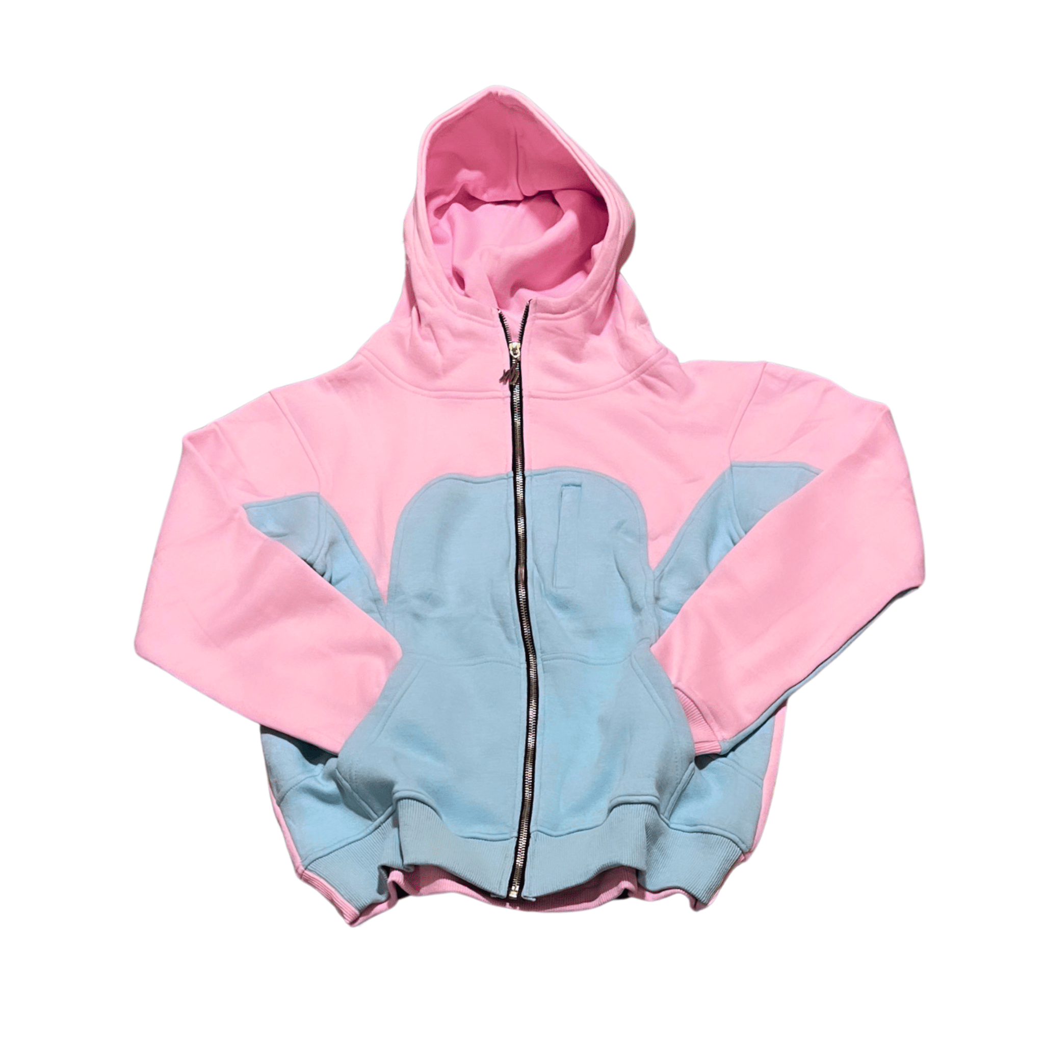 PHOENIX ZIP UP HOODIE PINK