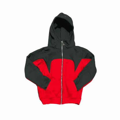 PHOENIX ZIP UP HOODIE RED