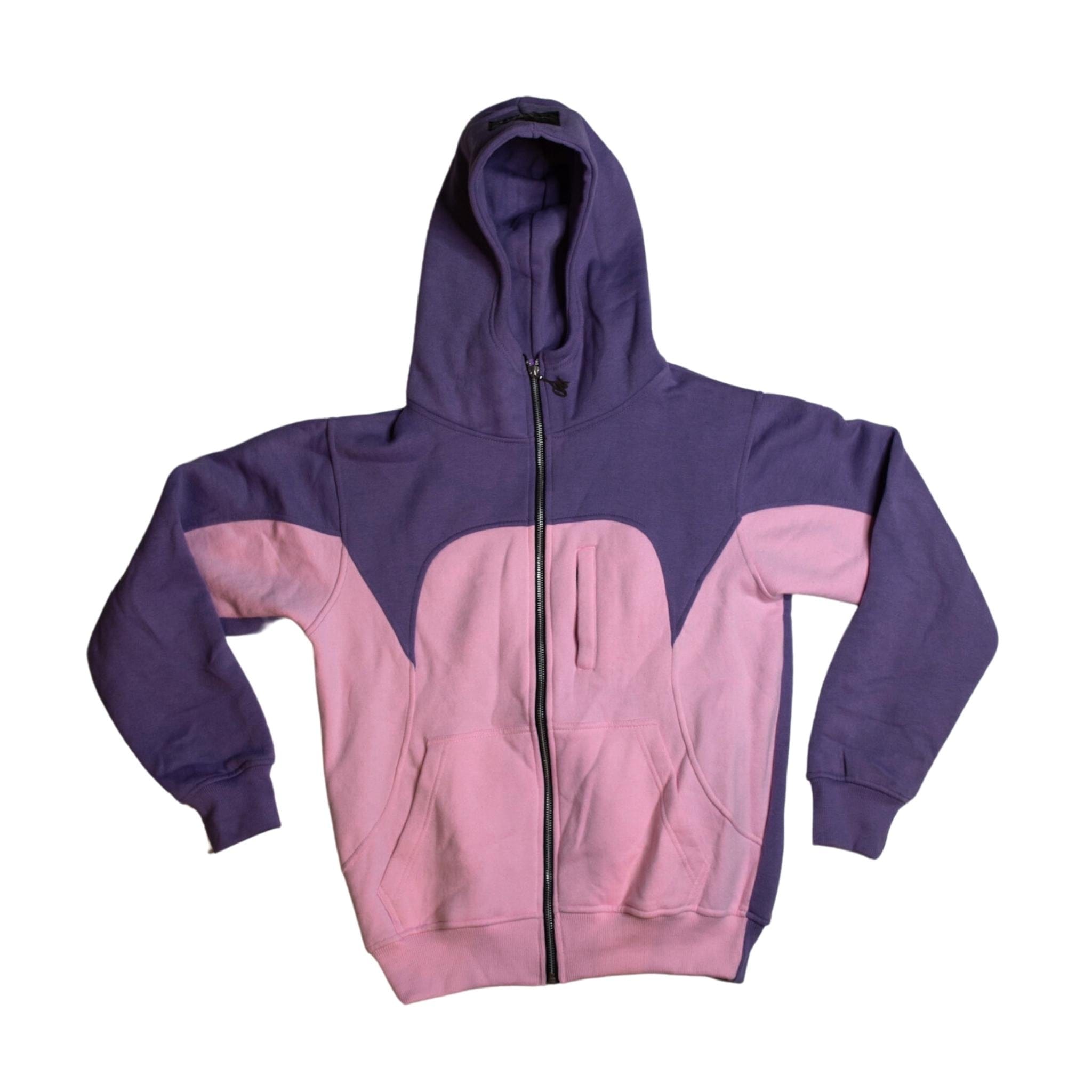 PHOENIX ZIP UP HOODIE PURPLE