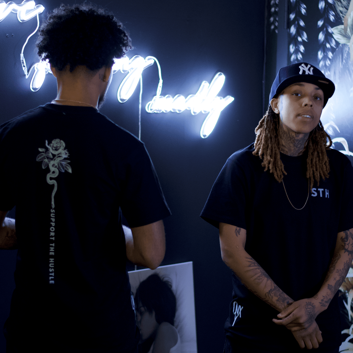 "Support The Hustle" T-shirt