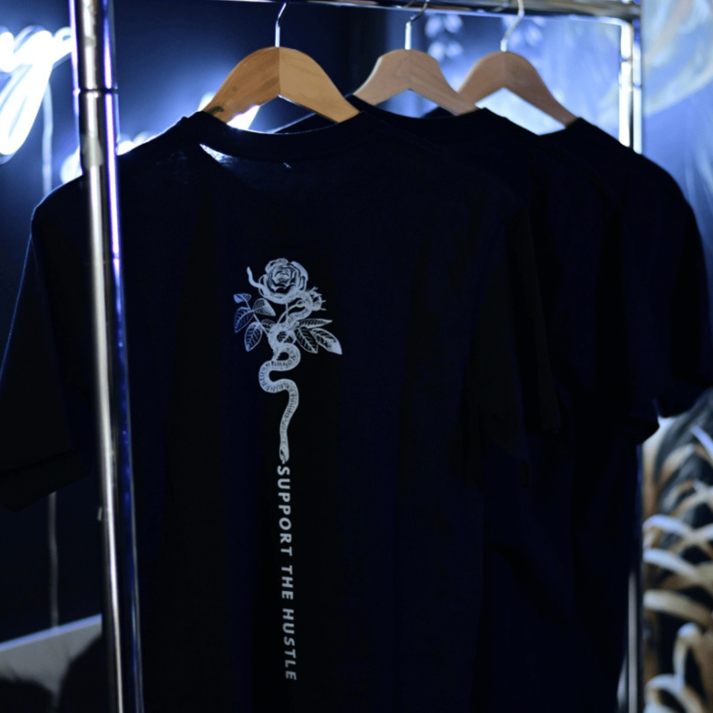 "Support The Hustle" T-shirt